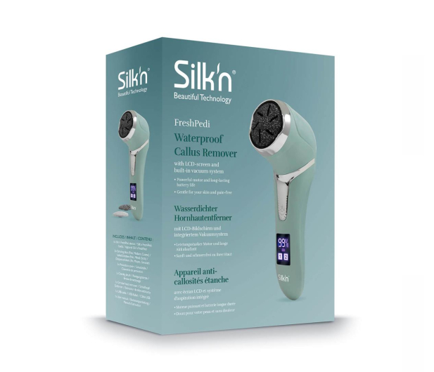 SILK'N Pilnik do stóp z systemem próżniowym FreshPedi - Miętowy - 1215247 - zdjęcie 3